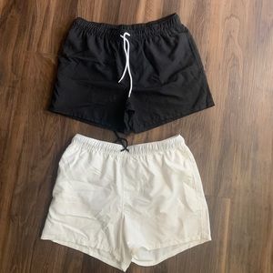 Men’s ASOS swim shorts. 2 pk